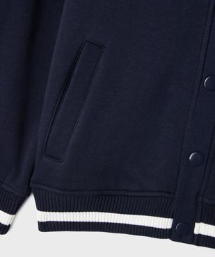 Gilet sweat à col V garçon vue5 - GEMO 4G GARCON - GEMO