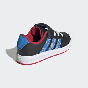 Baskets Grand Court Spiderman garçon - Adidas x Marvel vue4 - ADIDAS - GEMO