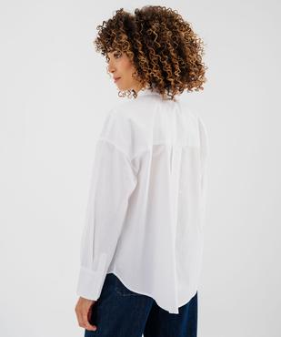 Chemise manches longues brodée ourson femme - LuluCastagnette vue3 - LULUCASTAGNETTE - GEMO