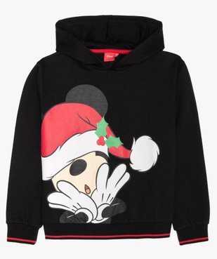 Sweat fille spécial Noël avec motif Mickey - Disney vue1 - DIVERS LICENCE - GEMO