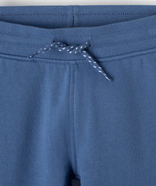 Pantalon de jogging garçon avec intérieur molletonné vue2 - GEMO (ENFANT) - GEMO