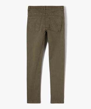 Pantalon slim 5 poches garçon vue4 - GEMO 4G GARCON - GEMO