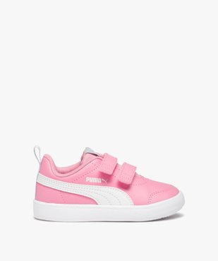 Baskets fille bicolores à scratchs – Puma Courtflex vue1 - PUMA - GEMO