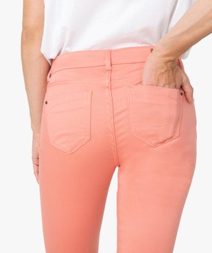 Pantalon femme coupe slim - Longueur L26 vue5 - GEMO(FEMME PAP) - GEMO