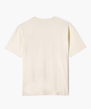 Tee-shirt manches courtes en coton imprimé garçon vue7 - GEMO 4G GARCON - GEMO