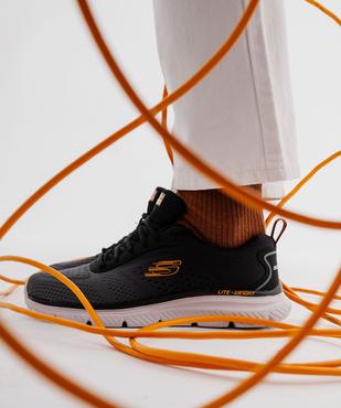 Baskets basses ultra légères en mesh vegan homme - Skechers vue1 - SKECHERS - GEMO