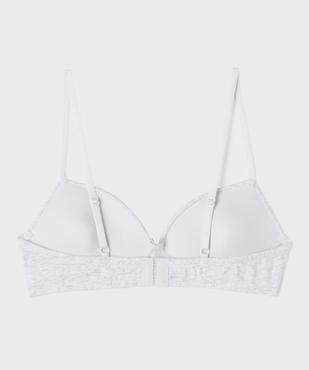 Soutien-gorge avec bonnets paddés fille vue4 - GEMO 4G FILLE - GEMO