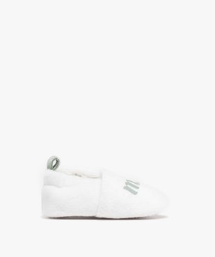 Chaussons de naissance en velours bébé vue1 - LITTLE LOVE GEMO FOR GOOD - GEMO