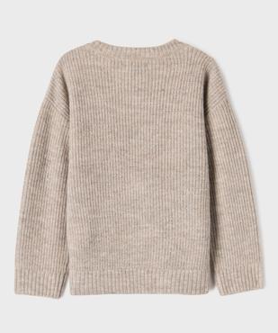 Gilet boutonné en maille garçon vue4 - GEMO (ENFANT) - GEMO