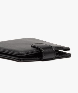 Portefeuille homme avec fermeture pressionnée vue2 - GEMO (ACCESS) - GEMO