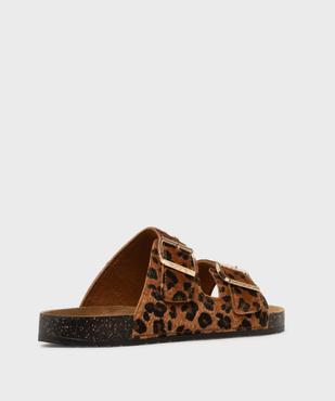 Sandales mules à semelle anatomique femme - Isotoner vue4 - ISOTONER - GEMO