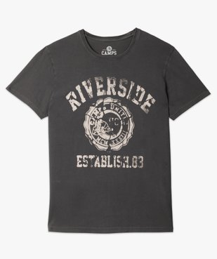 Tee-shirt homme avec motif XL- Camps United vue4 - CAMPS UNITED - GEMO