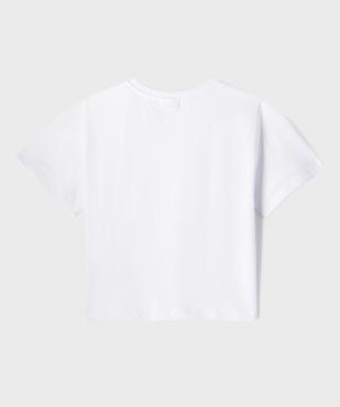 Tee-shirt manches courtes avec motif coloré fille - K-pop Demon Hunters vue3 - KPOP DEMON HUNTERS - GEMO