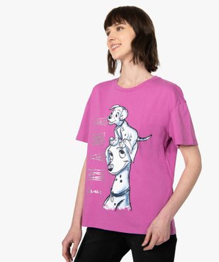 Tee-shirt femme oversize avec motif XXL - Disney vue1 - DISNEY DTR - GEMO