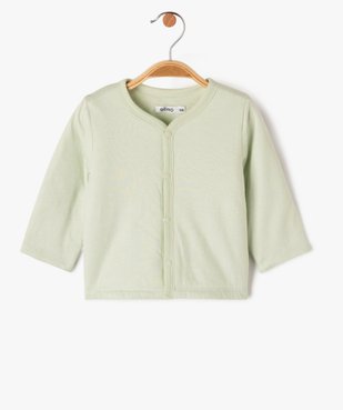 Ensemble 2 pièces bébé fille combinaison et gilet vue4 - GEMO 4G BEBE - GEMO