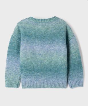 Pull en laine tie-and-dye fille vue3 - GEMO (ENFANT) - GEMO