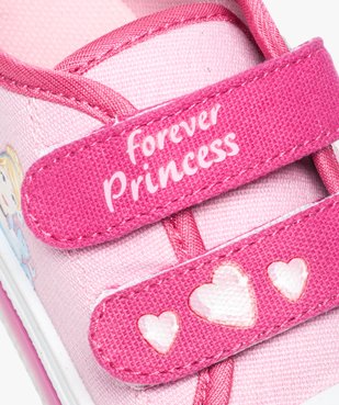 Baskets toile avec fermeture à scratch motifs princesses - Disney vue6 - DISNEY PRINCESS - GEMO