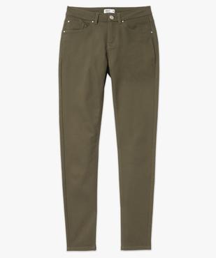 Pantalon coupe Slim taille normale femme vue4 - GEMO(FEMME PAP) - GEMO