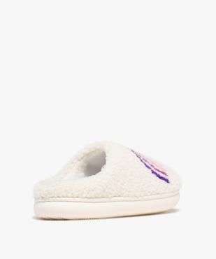 Chaussons mules chaudes et douillettes femme vue4 - GEMO 4G FEMME - GEMO