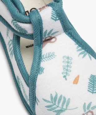 Chaussons bébé garçon bottillons en jersey imprimé vue6 - GEMO 4G BEBE - GEMO