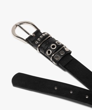 Ceinture femme à multiples passants look rock vue2 - GEMO (ACCESS) - GEMO