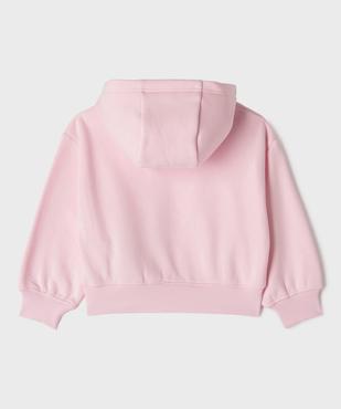 Sweat à capuche court fille - LuluCastagnette x Alizée vue4 - LULU CASTAGNETTE G4G D - GEMO