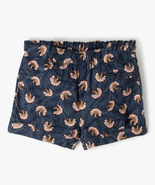 Short bébé fille à motifs fleuris vue1 - GEMO(BEBE DEBT) - GEMO