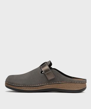 Sabot confort avec semelle intérieure cuir femme vue3 - G'FLEX - GEMO