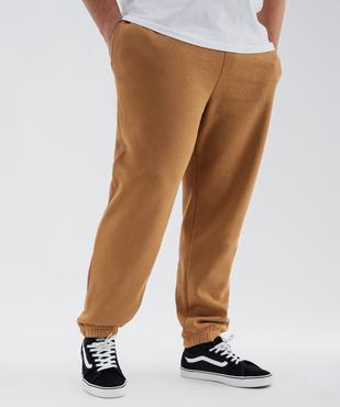 Pantalon de jogging intérieur molletonné homme vue4 - GEMO 4G HOMME - GEMO