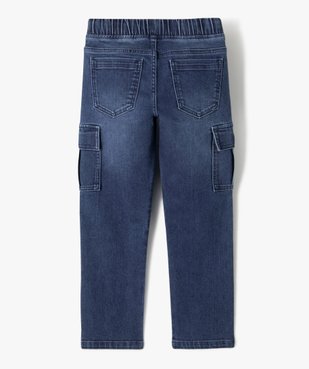 Pantalon cargo taille élastiquée garçon vue7 - GEMO (ENFANT) - GEMO