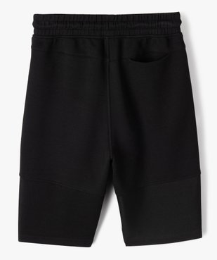 Bermuda de sport bi-matières avec ceinture élastique garçon vue5 - GEMO (JUNIOR) - GEMO