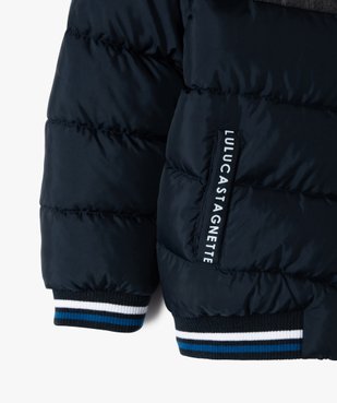 Blouson garçon matelassé à capuche – Lulu Castagnette vue2 - LULUCASTAGNETTE - GEMO