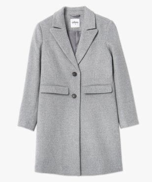 Manteau femme à mi-long vue4 - GEMO(FEMME PAP) - GEMO