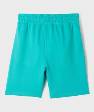 Bermuda en maille à taille élastiquée garçon vue3 - GEMO (JUNIOR) - GEMO
