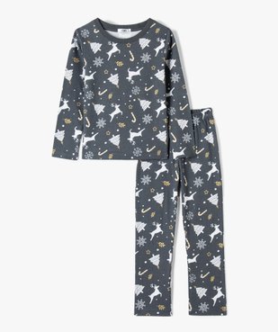 Pyjama fille avec motifs de Noël vue1 - GEMO (ENFANT) - GEMO