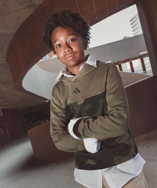 Sweat à capuche à motif camouflage garçon - Adidas vue1 - ADIDAS - GEMO