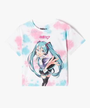 Tee-shirt à manches courtes avec motif Hatsune Miku fille - Crypton vue1 - HATSUNE MIKU - GEMO