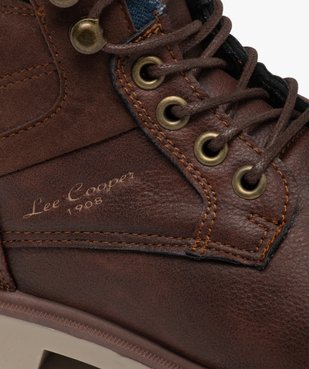 Boots garçon unies à col en denim - Lee Cooper vue6 - LEE COOPER - GEMO