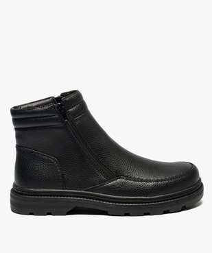 Boots homme double zip gamme confort vue1 - GEMO (CONFORT) - GEMO