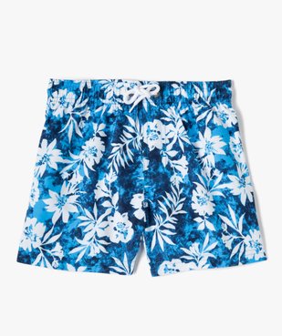 Short de bain garçon avec imprimé tropical vue1 - GEMO C4G GARCON - GEMO