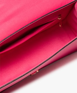 Sac femme forme besace compact vue3 - GEMO (ACCESS) - GEMO