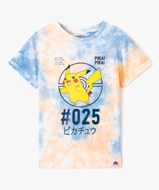 Tee-shirt garçon à manches courtes tie-and-dye - Pokémon vue2 - POKEMON - GEMO