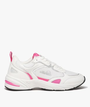 Baskets femme bicolores en mesh style running - Ellesse vue1 - ELLESSE - GEMO