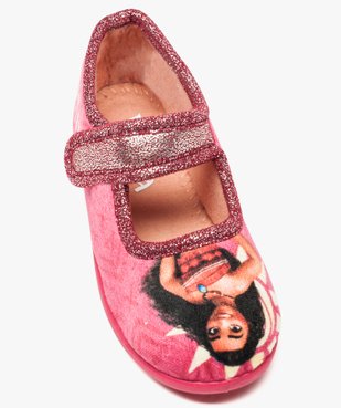 Chaussons fille avec bride à scratch - Vaiana vue5 - VAIANA - GEMO