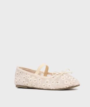 Ballerines en toile à motifs fleuris fille - Lovely Wings vue2 - LOVELY WINGS - GEMO