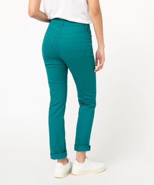 Pantalon coupe Regular taille normale femme vue3 - GEMO 4G FEMME - GEMO