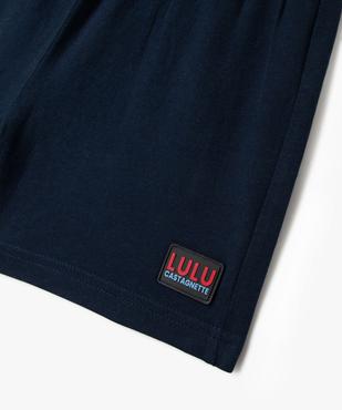 Pyjashort avec haut rayé garçon - LuluCastagnette vue8 - LULU CASTAGNETTE GEMO FOR GOOD - GEMO