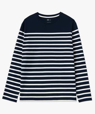 Tee-shirt manches longues rayé homme vue5 - GEMO (HOMME) - GEMO