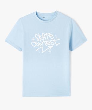 Tee-shirt imprimé style graffiti garçon vue1 - GEMO (JUNIOR) - GEMO