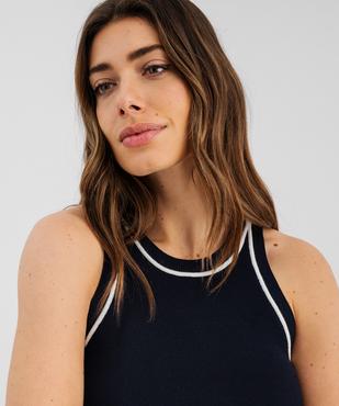 Pull d'été sans manches femme - LuluCastagnette vue2 - LULU CASTAGNETTE G4G D - GEMO